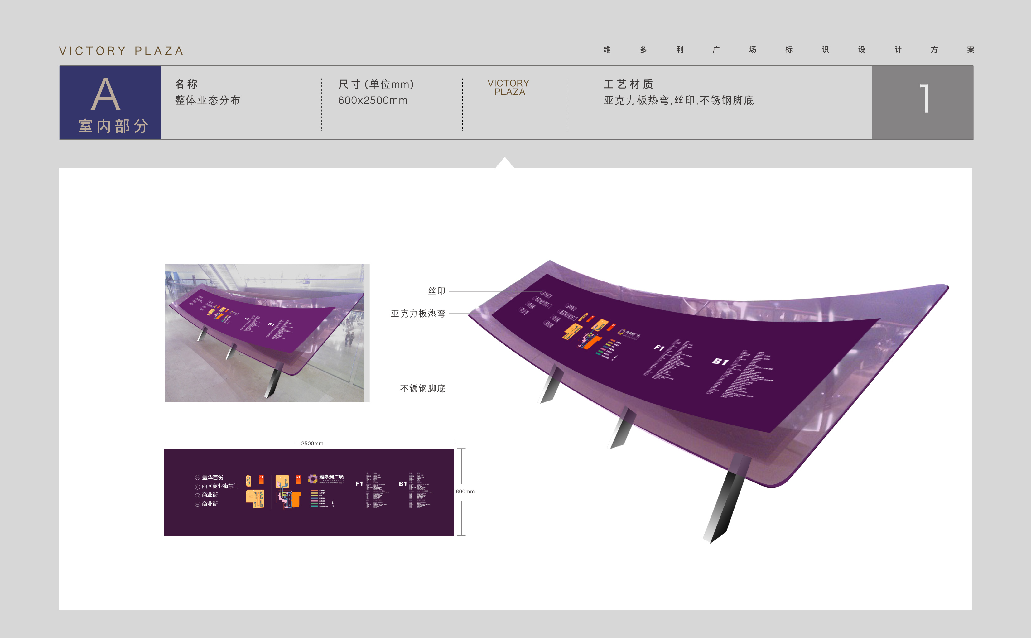 【廣州品牌設計】商場導視方案
